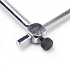 Adjustable 45# Carbon Steel U-shape Hacksaw TOOL-WH0075-04-4