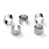 Unisex Brass Cuff Earrings X-EJEW-Z005-01P-1