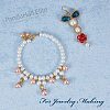 Eco-Friendly Dyed Glass Pearl Round Beads HY-PH0011-02-6mm-6