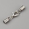 Brass Lobster Claw Clasps FIND-WH0044-78P-1