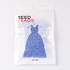 Cornflower Blue 11/0 FGB Grade A Round Glass Seed Beads X-SEED-Q011-F513-3