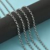 Tarnish Resistant 304 Stainless Steel Rolo Chains STAS-M032-42P-4.7mm-5