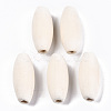 Unfinished Natural Wood Beads WOOD-R270-01-1
