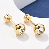 304 Stainless Steel Earlobe Plugs STAS-I113-25G-2