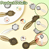 DIY Flat Round Bookmark Making Kits DIY-SC0032-07B-3