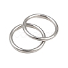 304 Stainless Steel Closed Jump Rings STAS-G393-06P-12-3