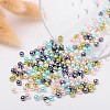 Pastel Mix Pearlized Glass Pearl Beads HY-X006-4mm-12-3