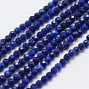 Natural Lapis Lazuli Bead Strands G-G663-48-4mm-1