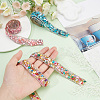 3Pcs 3 Colors  Hotfix Rhinestone Tape DIY-PH0021-28-3