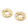 Brass Connector Charms KK-G516-25G-2