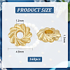 160Pcs Alloy Spacer Beads FIND-BC0004-90-2