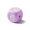 Silicone Beads SIL-WH0008-18K-1