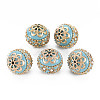 Handmade Indonesia Beads IPDL-E010-20-03-1