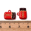 Baking Paint Alloy Pendants FIND-G097-05E-3