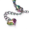 Rainbow Color 304 Stainless Steel Bracelet Making STAS-L248-008M-4