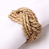 Hay Knitting Napkin Rings AJEW-WH0189-35-1