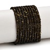 Natural Golden Sheen Obsidian Beads Strands GG-CBAA9B4-A02-02-2