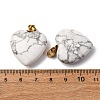 Natural Mixed Stone Pendants G-G287-01G-4