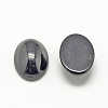 Natural Black Stone Cabochons X-G-R415-14x10-46-2