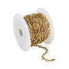 PVD Vacuum Plating 304 Stainless Steel Cable Chains CHS-CJ0001-15G-5
