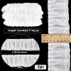 5 Yards Double Polyester Lace Trim for Sewing Decoration OCOR-GF0005-06E-2