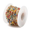 Handmade Brass Rectangle Link Chains CHC-R135-01G-4
