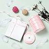 Breast Cancer Pink Awareness Ribbon Making Materials Valentines Day Gifts Boxes Packages Single Face Satin Ribbon RC10mmY004-6