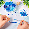 7 Styles Glass Seed Beads SEED-TA0001-41B-5