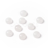 Natural White Jade Cabochons G-P393-R69-8MM-2