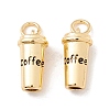 Brass Pendants KK-P217-18G-2