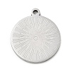 201 Stainless Steel Pendants SA-CBA3D3A-05P-18-1
