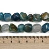Natural Agate Beads Strands G-L630-F01-01F-5