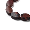 Natural Mahogany Obsidian Beads Strands G-P559-B16-01-3