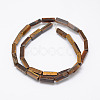 Natural Tiger Eye Beads Strands G-F402-03-2