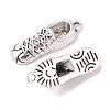 Tibetan Style Zinc Alloy Pendants X-TIBEP-R334-209AS-RS-2