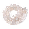 Natural White Agate Beads Strands G-N353-03A-04-3