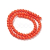 Synthetic Turquoise Beads Strands TURQ-G106-6mm-02G-4
