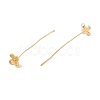 Brass Flower Head Pins FIND-B009-05G-2