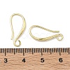 Brass Earring Hooks KK-F936-01G-3