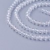 Natural White Topaz Beads Strands G-F619-28-3mm-3