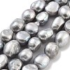 Dyed Natural Cultured Freshwater Pearl Beads Strands PEAR-P062-30C-2