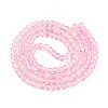 Crackle Glass Beads Strands X-CCG-Q002-6mm-01-2