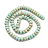 Synthetic Aqua Terra Jasper Beads Strands G-F224-02-8x5mm-01-5