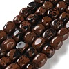 Natural Mahogany Obsidian Beads Strands G-P497-01D-02-1