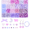 828Pcs 16 styles Acrylic Beads MACR-SP0001-65C-1