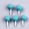 Handmade Polymer Clay 3D Lollipop Beads X-CLAY-T016-82B-1