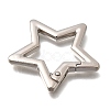 Zinc Alloy Spring Gate Rings FIND-H050-01B-P-2