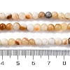 Natural Yellow Jade Beads Strands G-F591-17-4MM-5