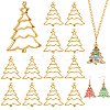 20Pcs Zinc Alloy Open Back Bezel Pendants FIND-GA0004-96-1