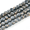 Baking Paint Glass Beads X1-DGLA-N010-6mm-09-1
